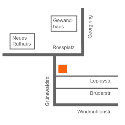 Lageplan Neonreklame